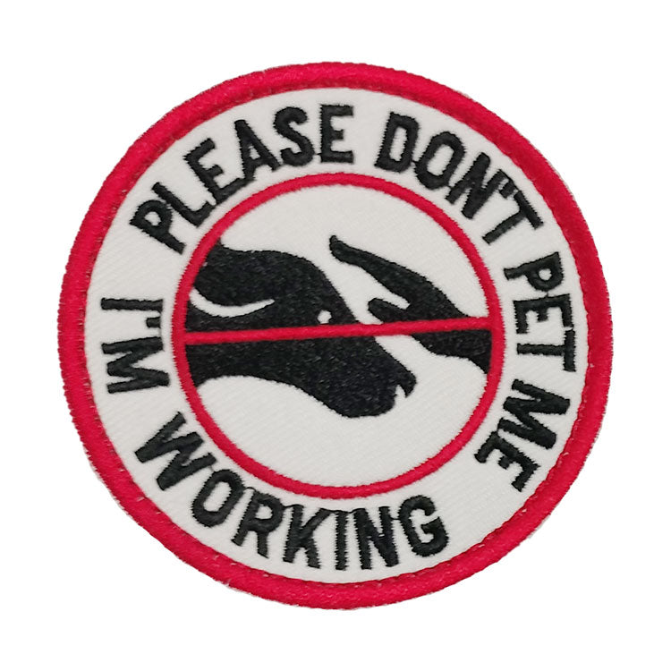 please don't pet me i'm working