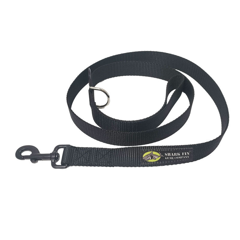 dog leash black 48 inch black snap
