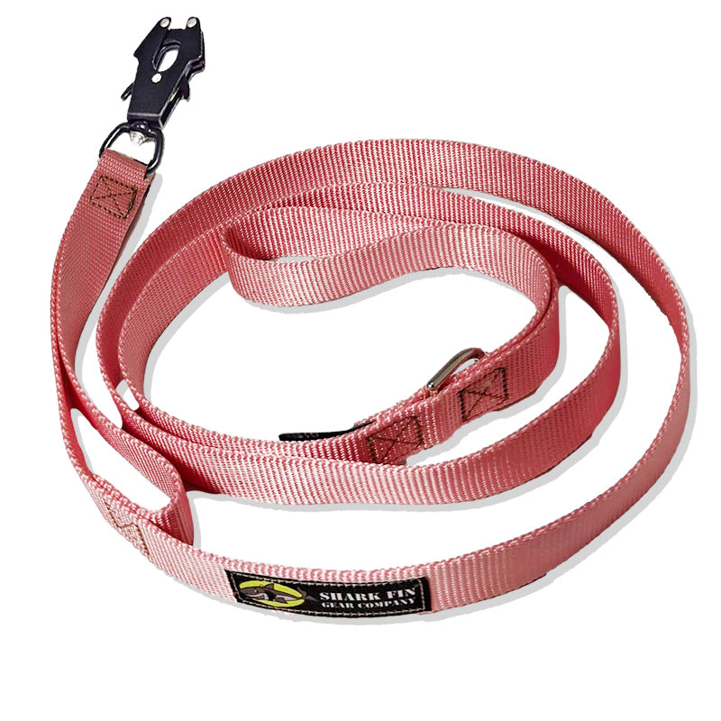 dog leash pink 72 inch frog clip trail snap