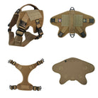 medium service dog vest coyote