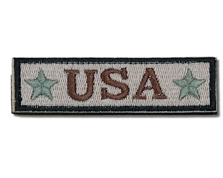 patriotic velcro patch for tactical dog harness usa