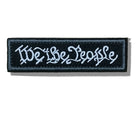 patriotic velcro patch for tactical dog harness we the people black