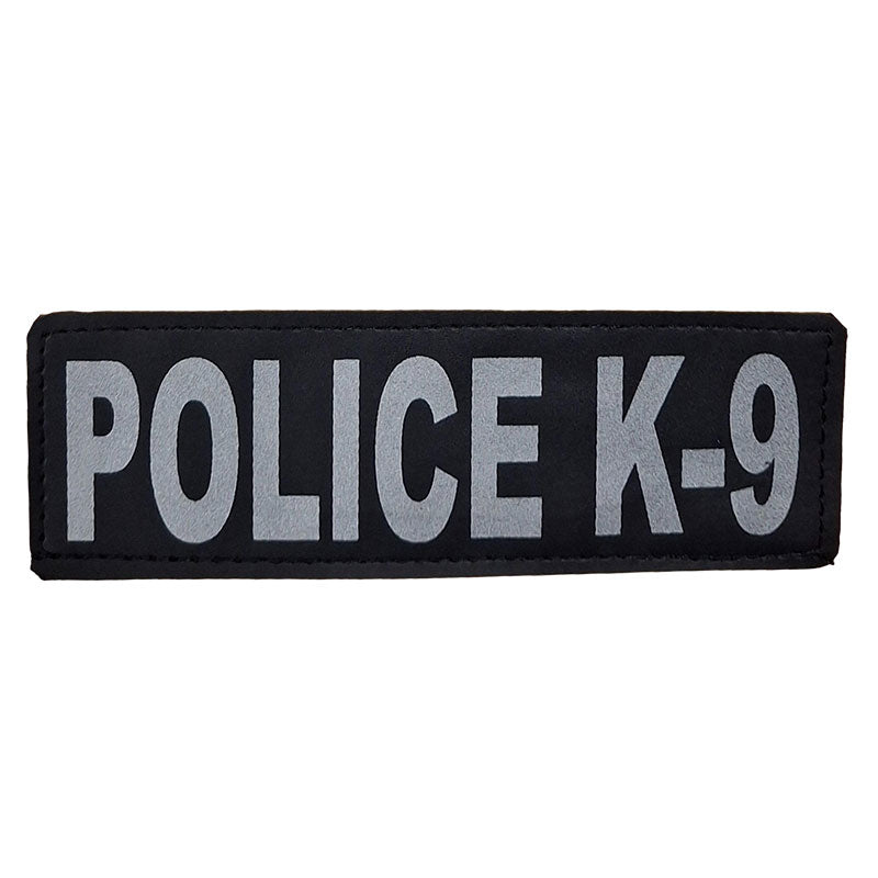 police k9 reflective patch 6x2 inch