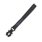 tab leash black with frog clip jr clip