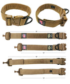 tactical dog collar medium coyote gt cobra 