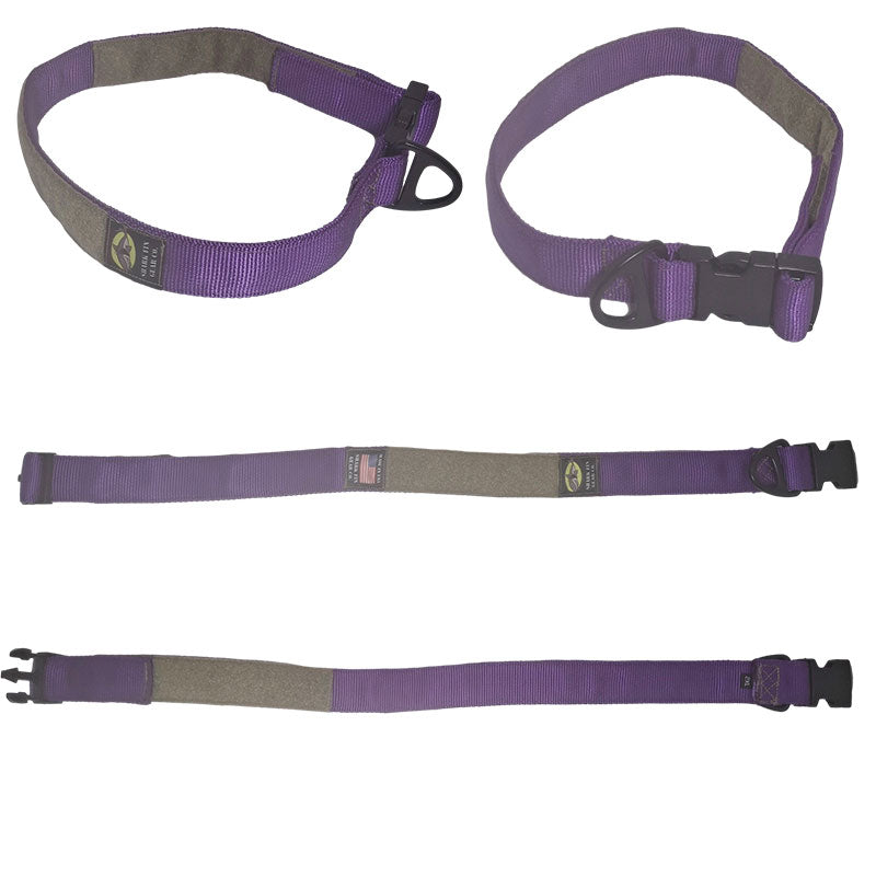 tactical dog collar xxl purple