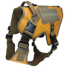 XL Tactical Dog Harness Blazing Sun Orange with Nexus Buckles