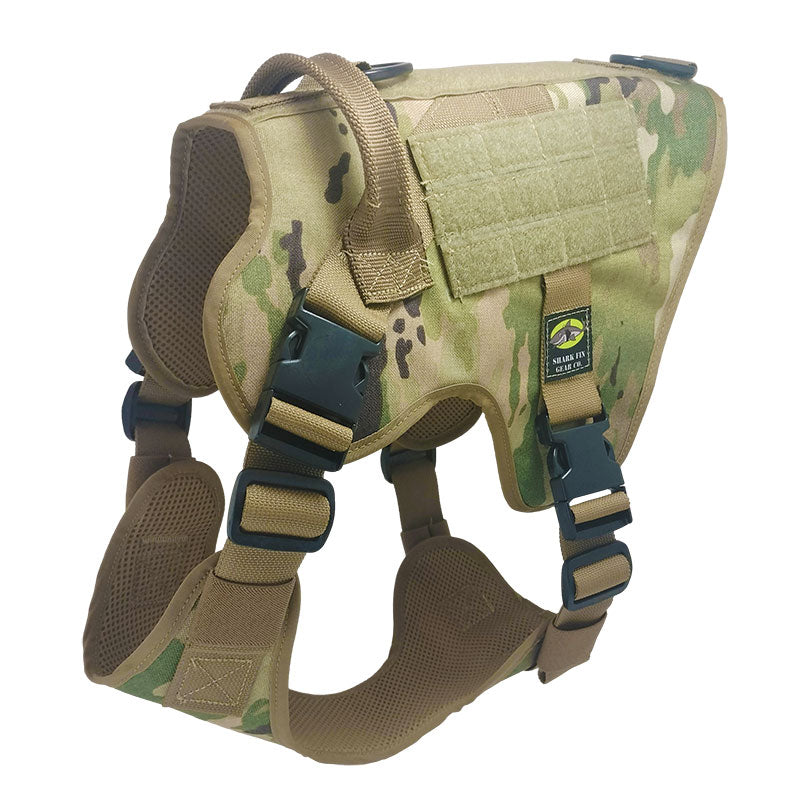 xl tactical dog harness ocp camo with nexus buckles
