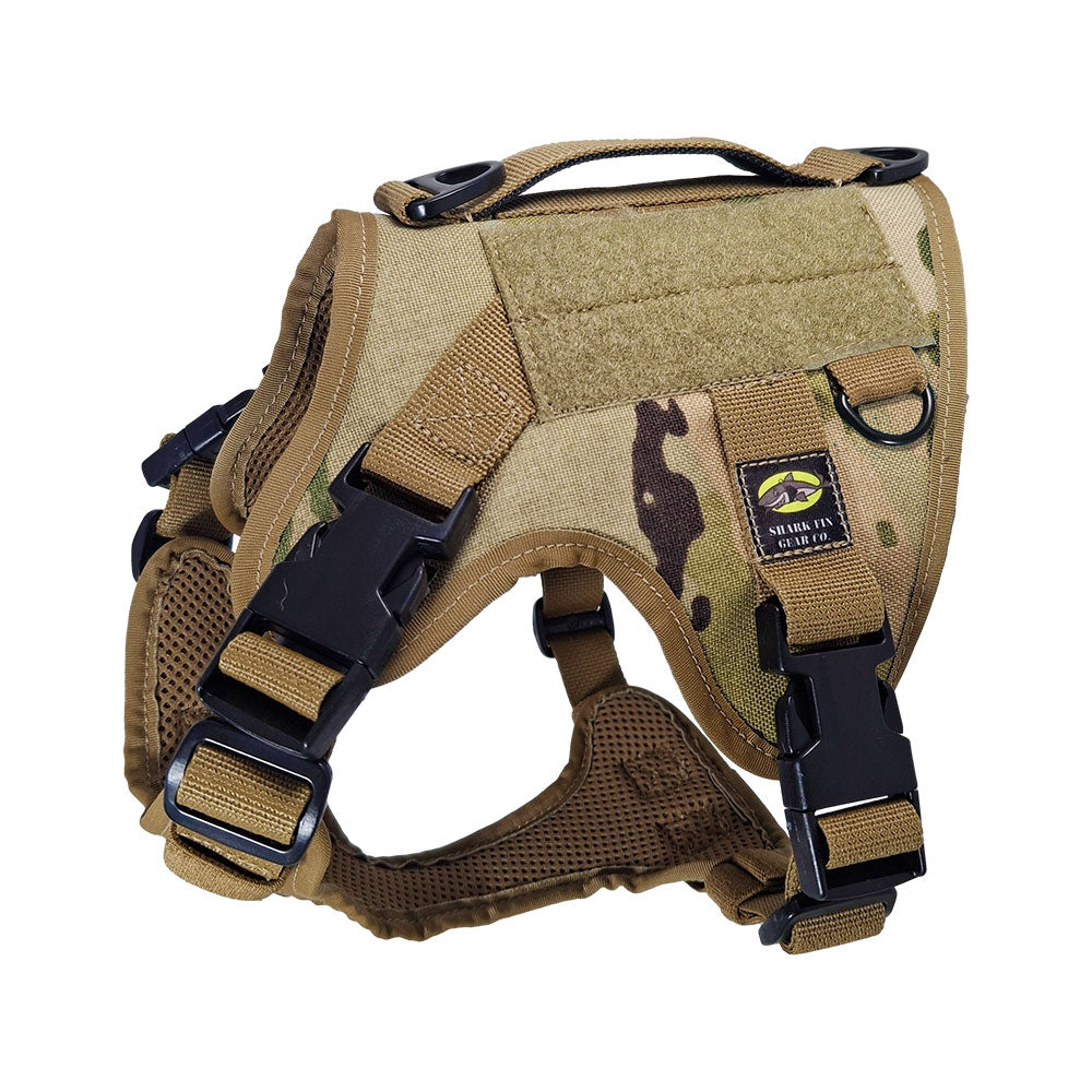 xs tactical dog harness camo with nexus buckles