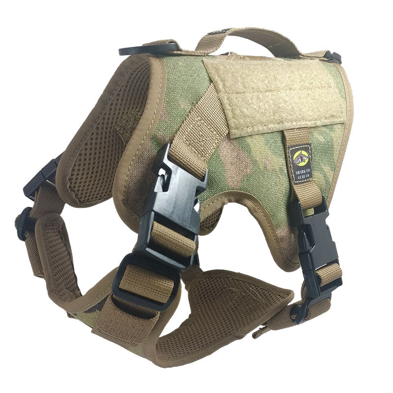 xs tactical dog harness ocp camo with nexus buckles