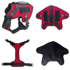xxl service dog vest red