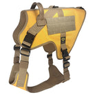 XXL Tactical Dog Harness Blazing Sun Orange with Nexus Buckles