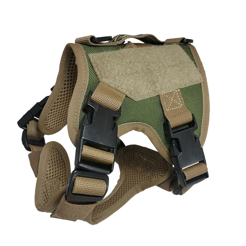 xxs tactical dog harness pinetop forest green with nexus buckles