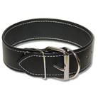 large dog leather collar urban classic 2 inch wide collar biker jacket black