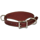 shark fin collar urban classic style james bond burgundy with nickel hardware