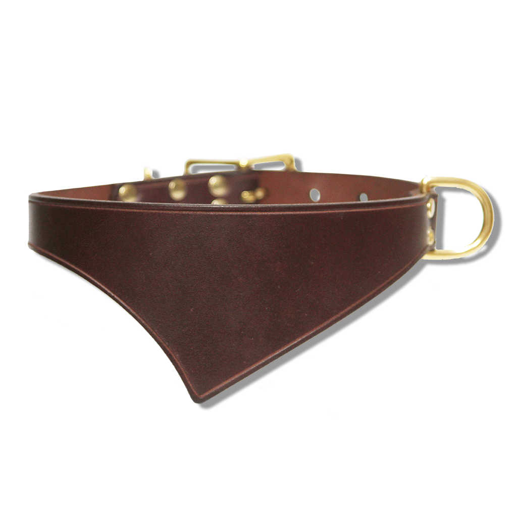 shark fin urban west coast style espresso brown with brass hardware