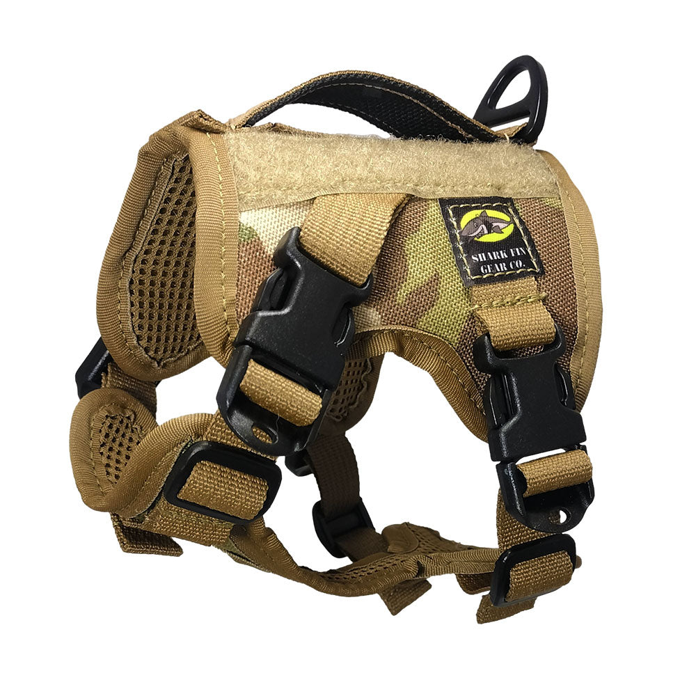xxxs tactical dog harness camo with nexus buckles