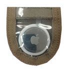 apple airtag holder with coyote fabric