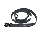 dog leash black 48 inch frog clip snap