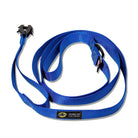 dog leash blue 72 inch frog clip snap
