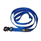 dog leash blue 72 inch frog clip snap