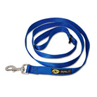 dog leash blue 72 inch nickel snap