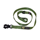 dog leash green 48 inch frog clip snap