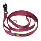 dog leash magenta 72 inch frog clip snap