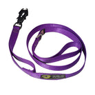 dog leash purple 48 inch frog clip snap
