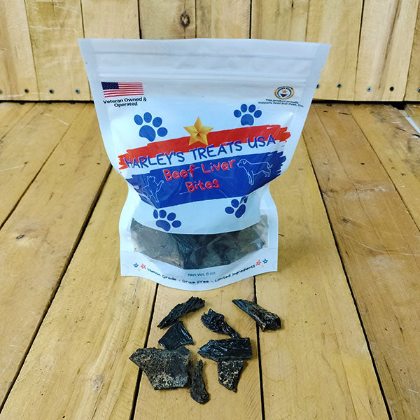 harley treats veteran owned freeze dried beef liver