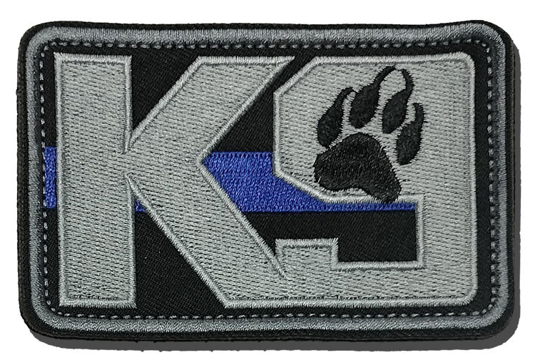 K9 thin blue line velcro patch