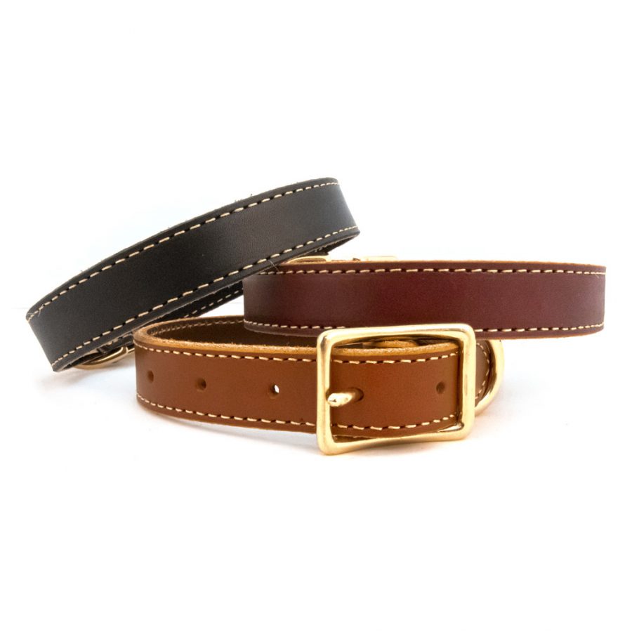 leather dog collar lake country
