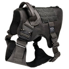 large tactical k9 harness black cobra buckles
