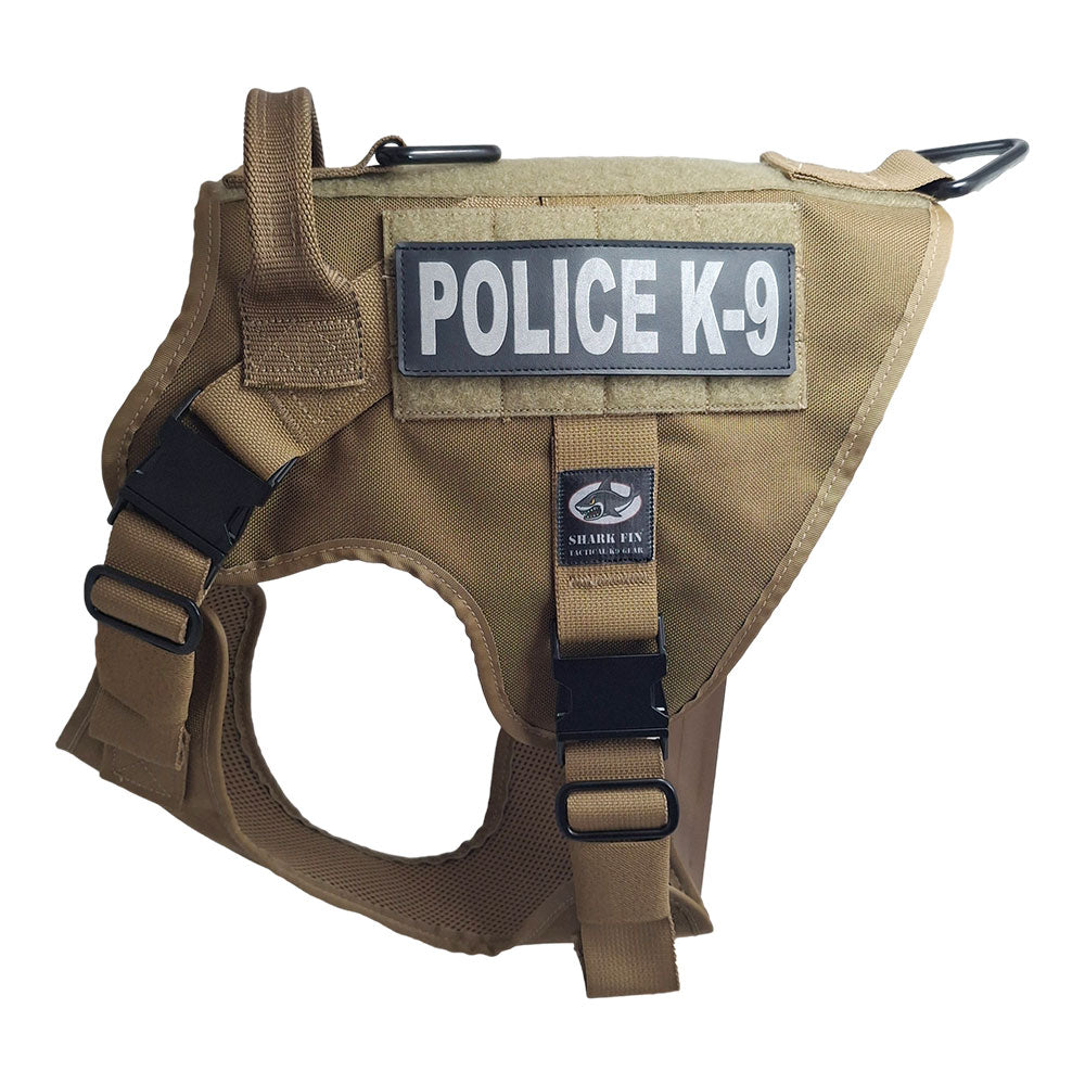 Coyote brown police K-9 vest  (POLICE K-9 patch not included)