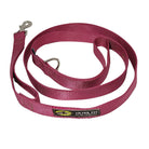 dog leash magenta 72 inch nickel snap