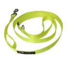 dog leash yellow 72 inch nickel snap