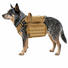 backpack on medium harness, harness not included, must be purchased separately