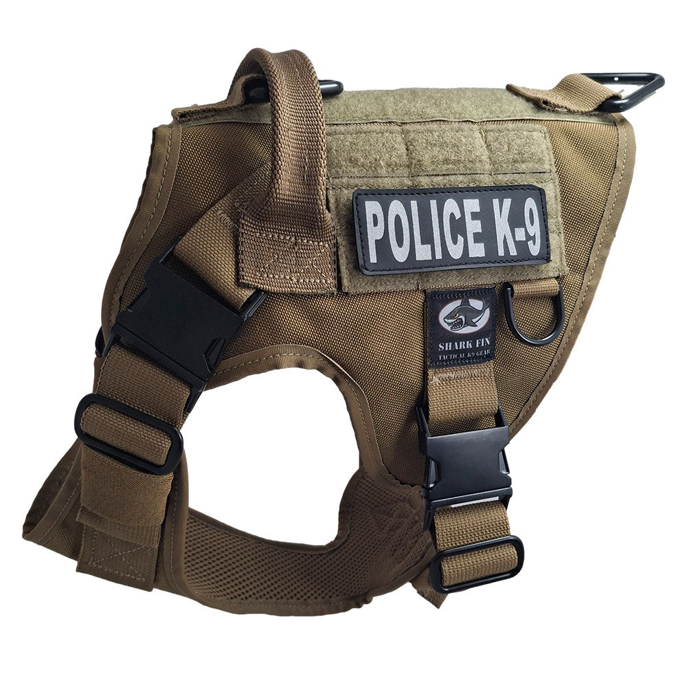 Coyote brown police K-9 vest  (POLICE K-9 patch not included)