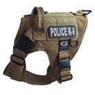 Coyote brown police K-9 vest  (POLICE K-9 patch not included)