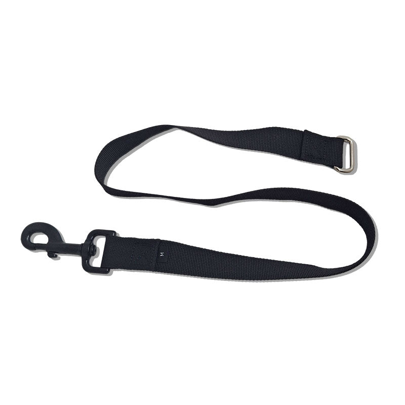 no pull belly strap  medium black