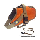 No Pull Dog Harness with strap included, easy on medium orange