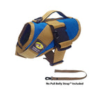 No Pull Dog Harness with strap included, easy on xs blue
