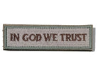 patriotic velcro patch for tactical dog harness in god we trust sage