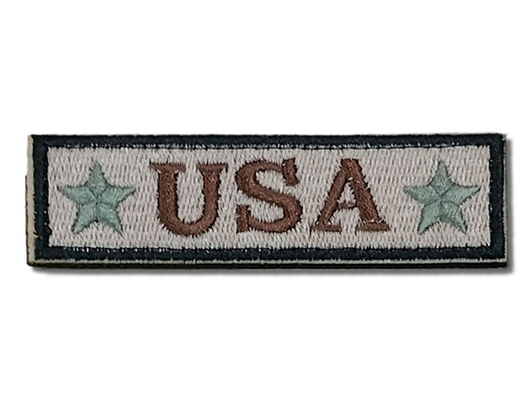 patriotic velcro patch for tactical dog harness usa