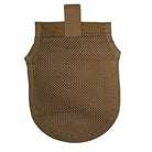 Pet waste bag dispenser and carry pouch brown