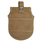 Pet waste bag dispenser and carry pouch brown