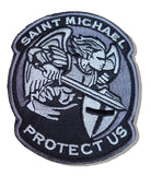 saint michael patch blessed by chaplain