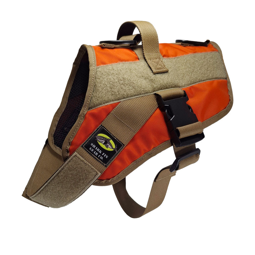 service dog vest medium color orange