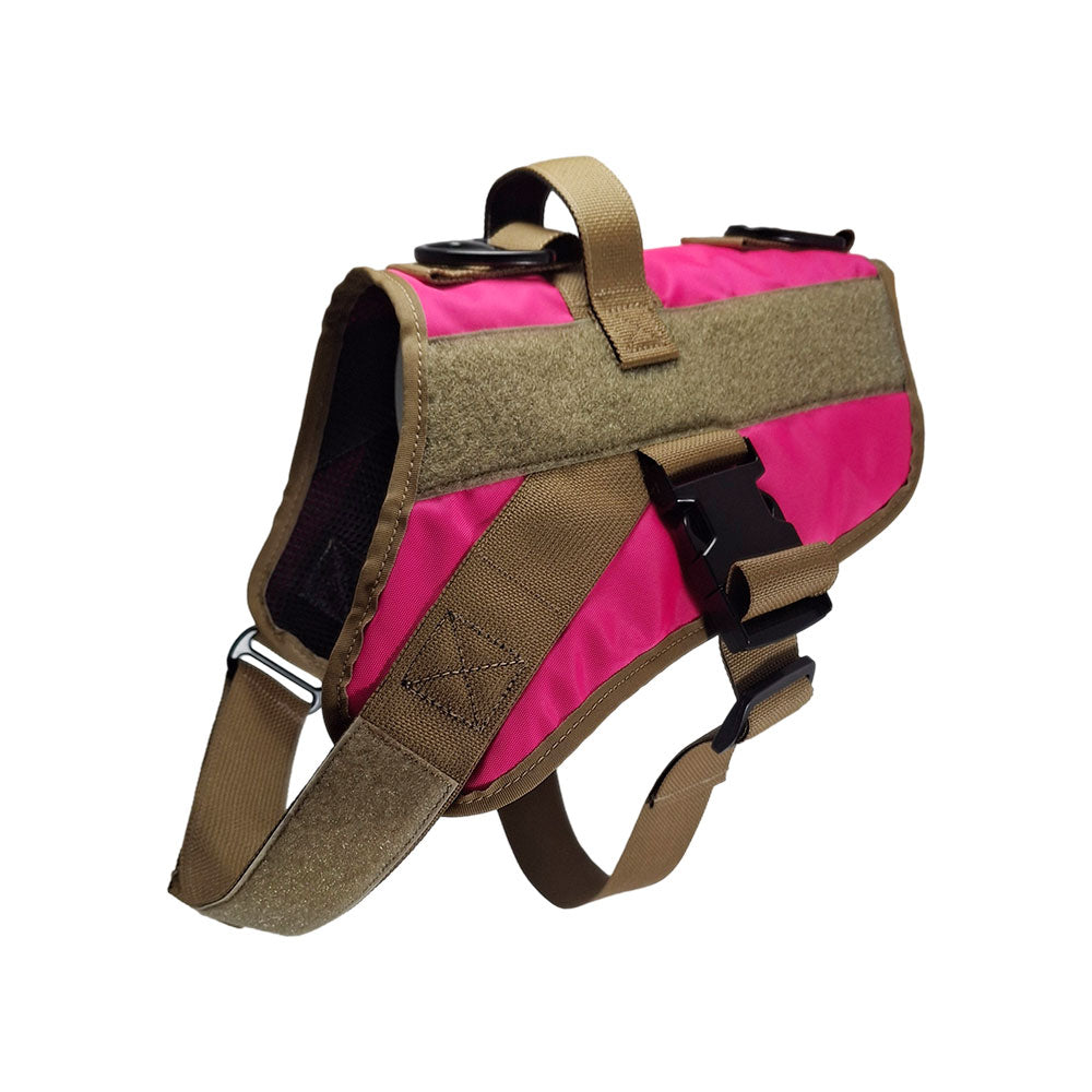 service dog vest medium color pink