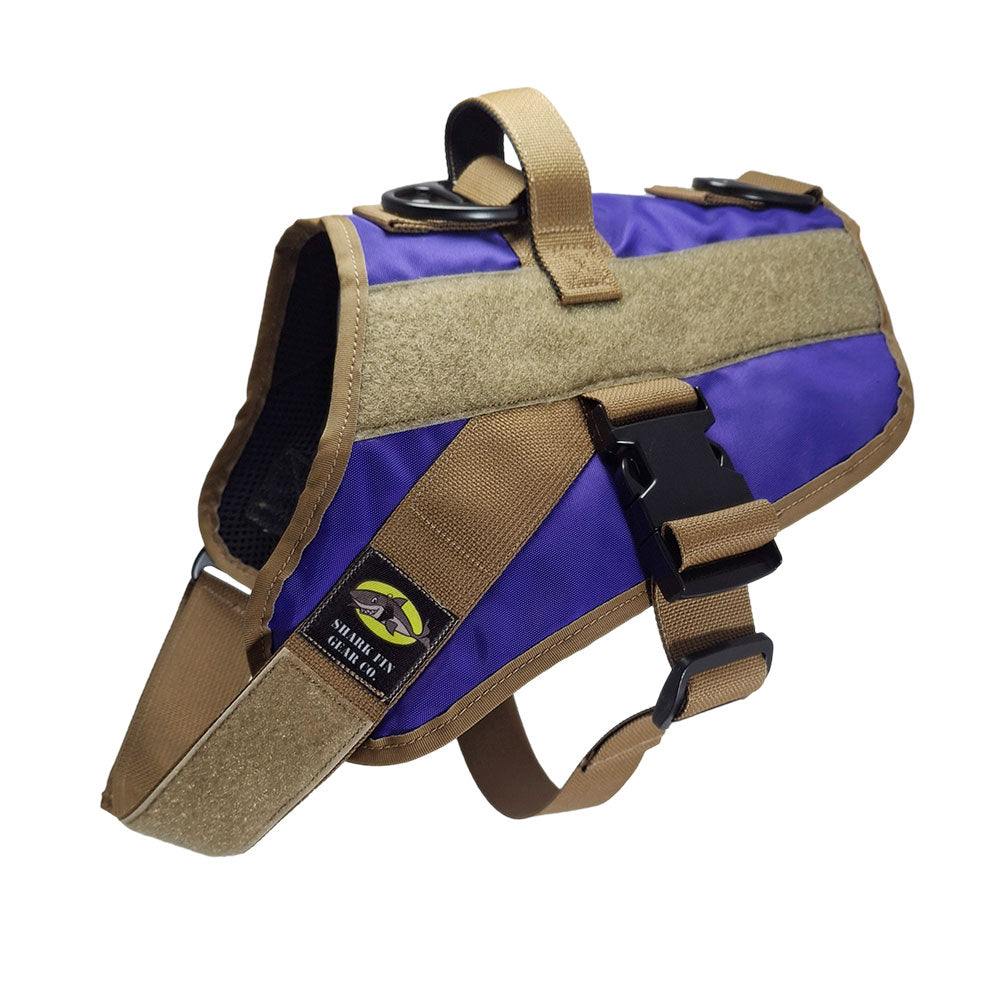 service dog vest medium color purple